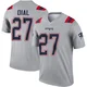 Marcellas Dial Jr. ＃27 New England Patriots Legend Inverted Jersey - Youth Gray