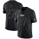 Marcellas Dial Jr. ＃27 New England Patriots Limited Jersey - Men's Black Impact