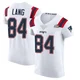 Marshall Lang ＃84 New England Patriots Elite Vapor Untouchable Super Bowl LX Patch Jersey - Men's White