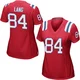 Marshall Lang ＃84 New England Patriots Game Alternate Jersey - Women's Red