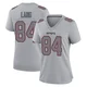 Marshall Lang ＃84 New England Patriots Game Silver Atmosphere Fashion Jersey - Women's