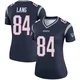 Marshall Lang ＃84 New England Patriots Legend Jersey - Women's Navy