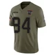 Marshall Lang ＃84 New England Patriots Limited 2025 Salute to Service Jersey - Youth Olive