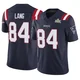 Marshall Lang ＃84 New England Patriots Limited Vapor F.U.S.E. Super Bowl LX Patch Jersey - Youth Navy