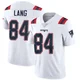 Marshall Lang ＃84 New England Patriots Limited Vapor Untouchable Jersey - Men's White