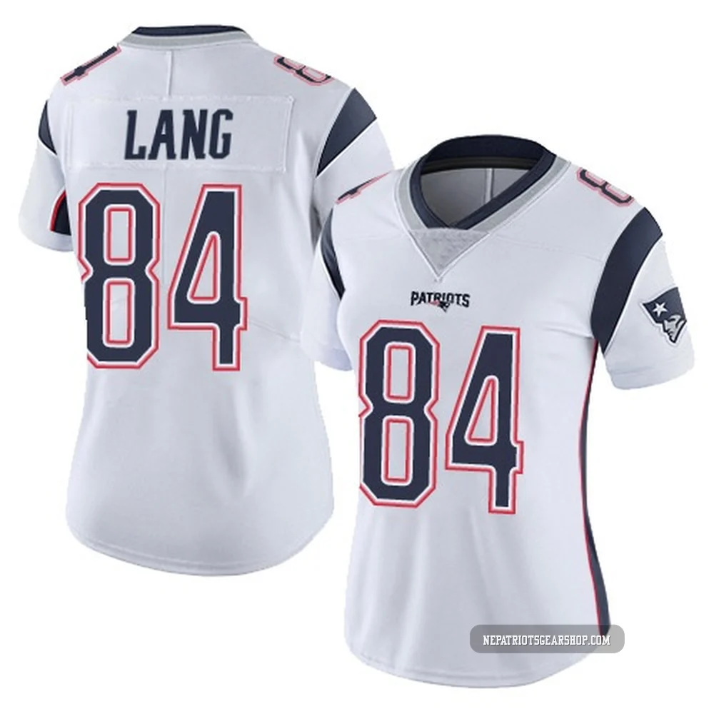 Marshall Lang ＃84 New England Patriots Limited Vapor Untouchable Jersey - Women's White