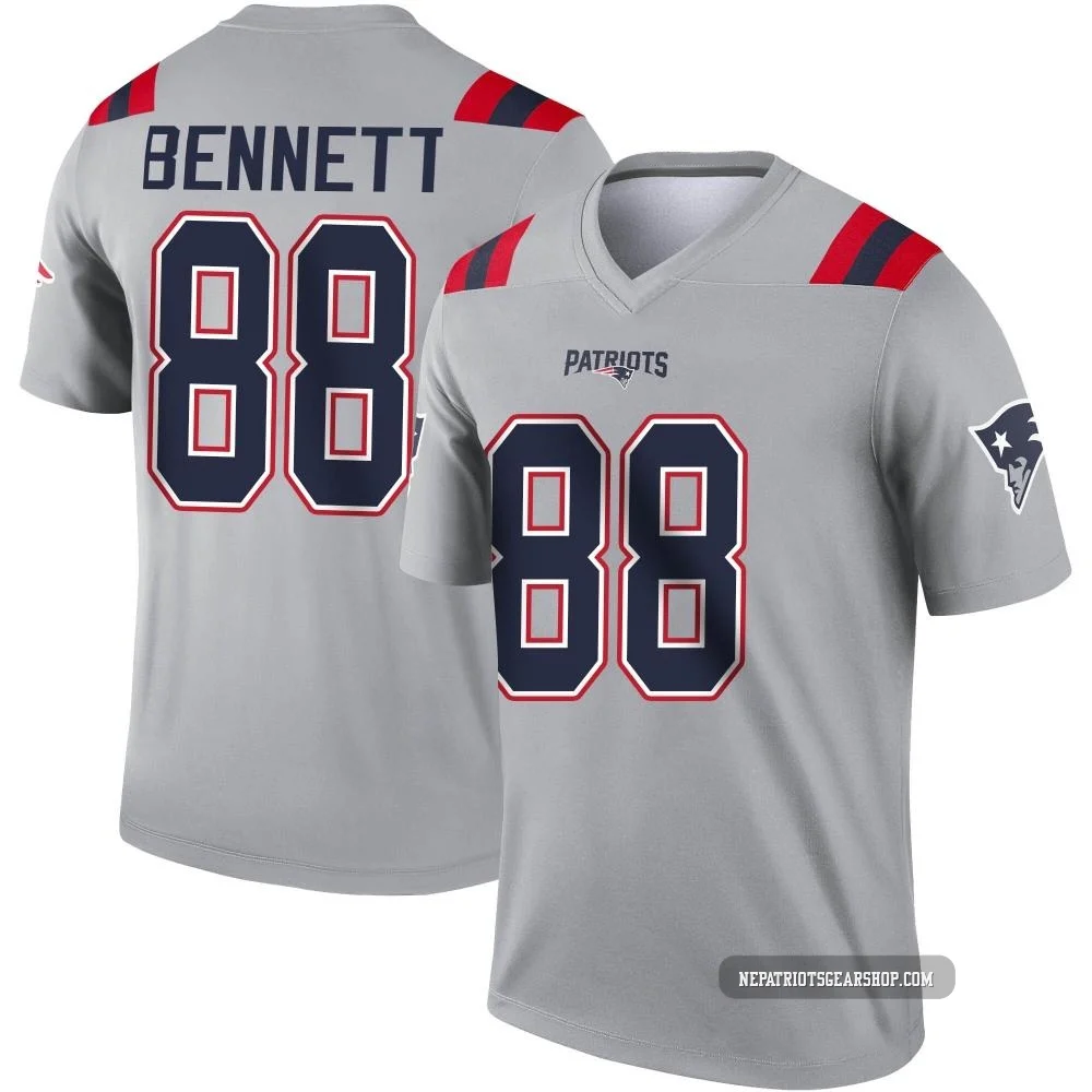 Martellus Bennett ＃88 New England Patriots Legend Inverted Jersey - Youth Gray