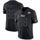 Martellus Bennett ＃88 New England Patriots Limited Super Bowl LX Patch Jersey - Men's Black Impact
