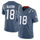 Matthew Slater ＃18 New England Patriots Limited Storm 2025 Rivalries Collection Jersey - Men's Blue