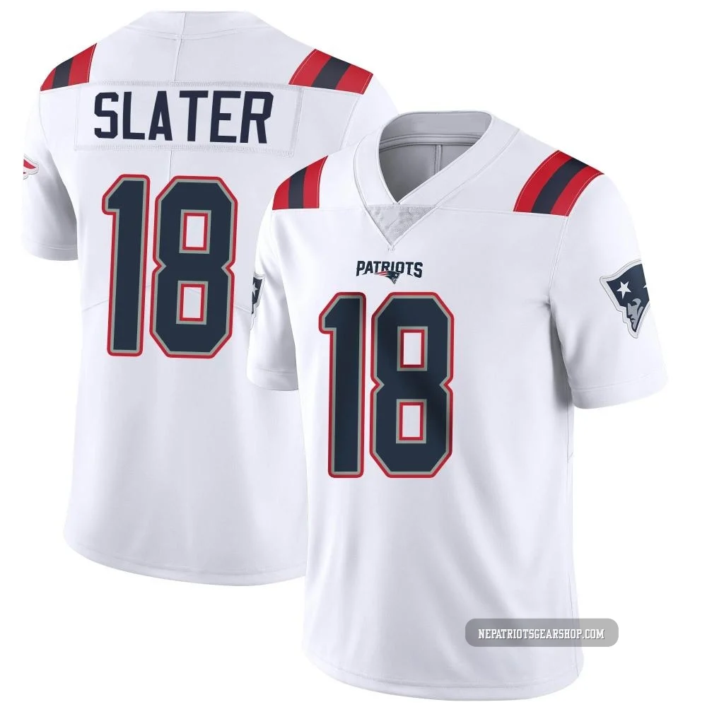 Matthew Slater ＃18 New England Patriots Limited Vapor Untouchable Jersey - Youth White