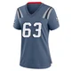 Mehki Butler ＃63 New England Patriots Game Storm 2025 Rivalries Collection Jersey - Women's Blue