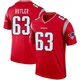 Mehki Butler ＃63 New England Patriots Legend Inverted Jersey - Men's Red