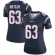 Mehki Butler ＃63 New England Patriots Legend Jersey - Women's Navy