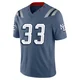 Mike Brown ＃33 New England Patriots Limited Storm 2025 Rivalries Collection Jersey - Men's Blue