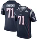 Mike Onwenu ＃71 New England Patriots Legend Super Bowl LX Patch Jersey - Men's Navy