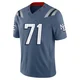 Mike Onwenu ＃71 New England Patriots Limited Storm 2025 Rivalries Collection Jersey - Men's Blue