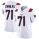Mike Onwenu ＃71 New England Patriots Limited Vapor Untouchable Jersey - Youth White