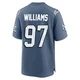 Milton Williams ＃97 New England Patriots Game Storm 2025 Rivalries Collection Jersey - Men's Blue