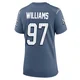 Milton Williams ＃97 New England Patriots Game Storm 2025 Rivalries Collection Jersey - Women's Blue