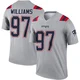 Milton Williams ＃97 New England Patriots Legend Inverted Jersey - Men's Gray