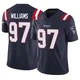 Milton Williams ＃97 New England Patriots Limited Vapor F.U.S.E. Jersey - Youth Navy
