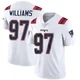 Milton Williams ＃97 New England Patriots Limited Vapor Untouchable Jersey - Men's White