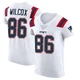 Mitchell Wilcox ＃86 New England Patriots Elite Vapor Untouchable Jersey - Men's White
