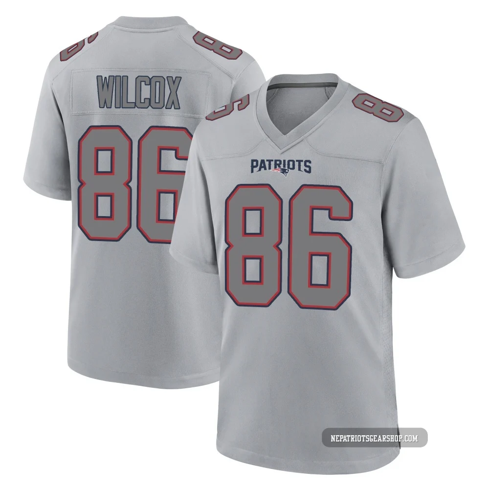 Mitchell Wilcox ＃86 New England Patriots Game Silver Atmosphere Fashion Jersey - Youth