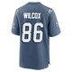 Mitchell Wilcox ＃86 New England Patriots Game Storm 2025 Rivalries Collection Jersey - Youth Blue