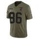 Mitchell Wilcox ＃86 New England Patriots Limited 2025 Salute to Service Jersey - Men's Olive