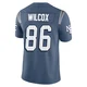 Mitchell Wilcox ＃86 New England Patriots Limited Storm 2025 Rivalries Collection Jersey - Youth Blue