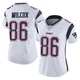 Mitchell Wilcox ＃86 New England Patriots Limited Vapor Untouchable Jersey - Women's White