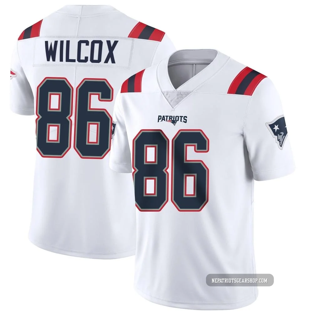 Mitchell Wilcox ＃86 New England Patriots Limited Vapor Untouchable Jersey - Youth White