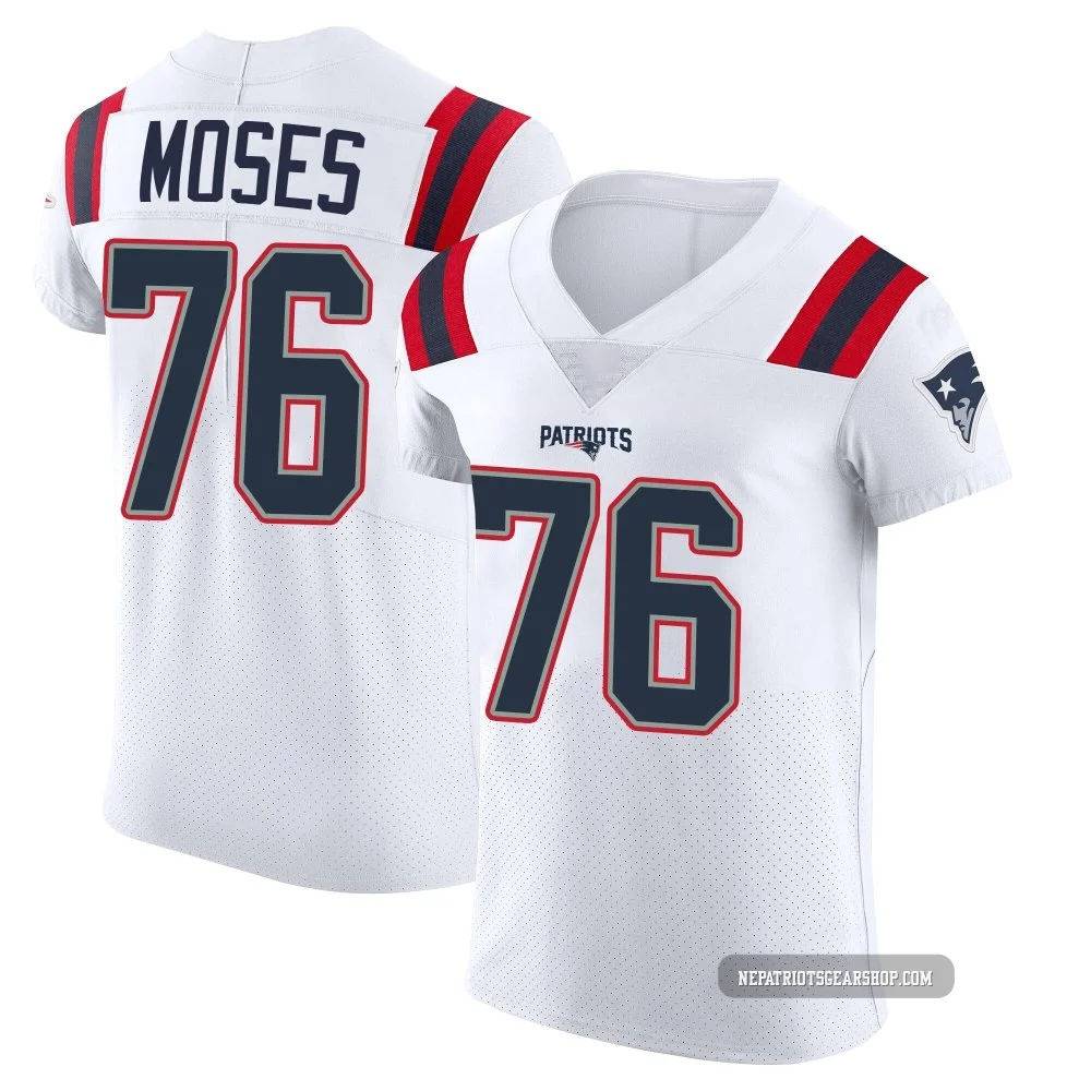 Morgan Moses ＃76 New England Patriots Elite Vapor Untouchable Jersey - Men's White