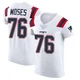 Morgan Moses ＃76 New England Patriots Elite Vapor Untouchable Jersey - Men's White