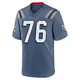 Morgan Moses ＃76 New England Patriots Game Storm 2025 Rivalries Collection Jersey - Men's Blue