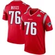 Morgan Moses ＃76 New England Patriots Legend Inverted Super Bowl LX Patch Jersey - Men's Red