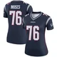 Morgan Moses ＃76 New England Patriots Legend Jersey - Women's Navy