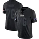 Morgan Moses ＃76 New England Patriots Limited Jersey - Men's Black Impact
