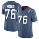 Morgan Moses ＃76 New England Patriots Limited Storm 2025 Rivalries Collection Jersey - Youth Blue