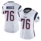 Morgan Moses ＃76 New England Patriots Limited Vapor Untouchable Jersey - Women's White