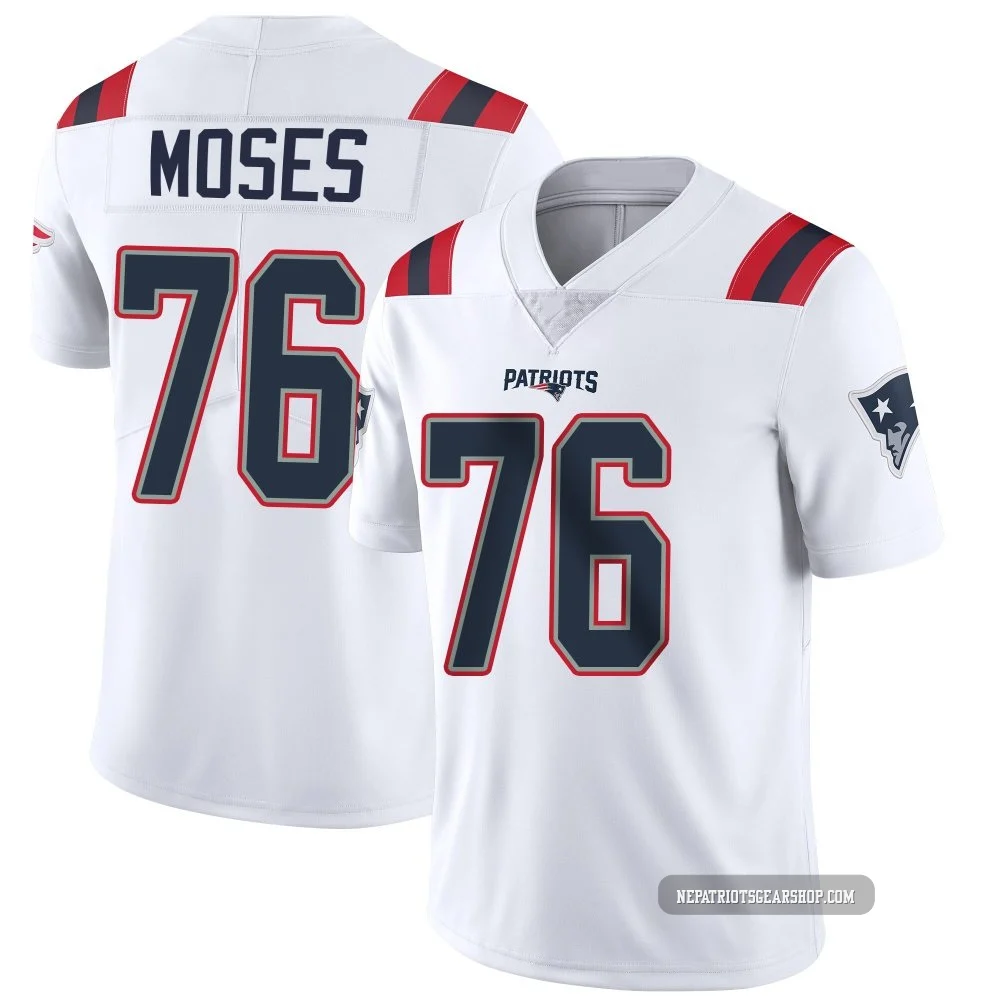 Morgan Moses ＃76 New England Patriots Limited Vapor Untouchable Jersey - Youth White