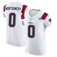 Myles Montgomery ＃0 New England Patriots Elite Vapor Untouchable Super Bowl LX Patch Jersey - Men's White