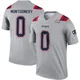 Myles Montgomery ＃0 New England Patriots Legend Inverted Super Bowl LX Patch Jersey - Men's Gray