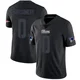 Myles Montgomery ＃0 New England Patriots Limited Jersey - Men's Black Impact