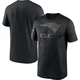 New England Patriots 2020 Salute to Service Team Logo Performance T-Shirt - Men's Black