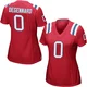 Nick DeGennaro ＃0 New England Patriots Game Alternate Jersey - Women's Red