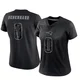 Nick DeGennaro ＃0 New England Patriots Limited Reflective Jersey - Women's Black