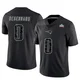 Nick DeGennaro ＃0 New England Patriots Limited Reflective Super Bowl LX Patch Jersey - Youth Black