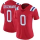 Nick DeGennaro ＃0 New England Patriots Limited Vapor Untouchable Alternate Jersey - Women's Red